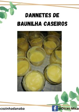 Foto de Dannetes caseiros de Baunilha
