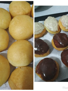 Foto resep Donat menul ekonomis, killer soft bread 1x proofing