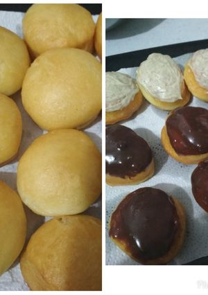 Foto resep Donat menul ekonomis, killer soft bread 1x proofing