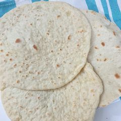A picture of Lebanese Style Pita Bread.