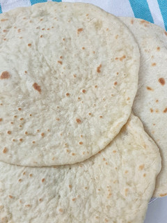 A picture of Lebanese Style Pita Bread.