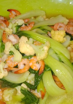 Foto resep Cah Pokcoy Udang