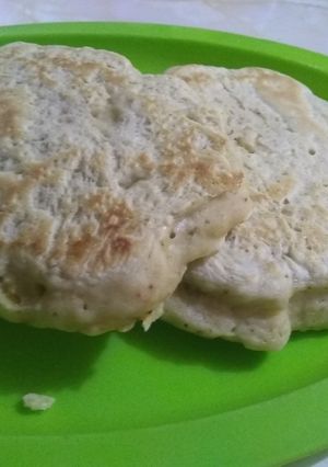 Una foto de Gorditas saladas de orégano tipo pancakes