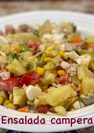 Una foto de Ensalada campera