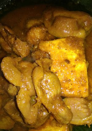 Foto resep Semur ampela vs tahu cina