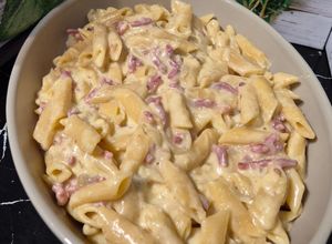 Une photo de Pâtes carbonara crémeuses au Cookeo infinity 😃