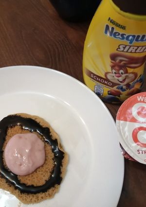 Gluténmentes, tejmentes, tojásmentes amerikai palacsinta recept fotója