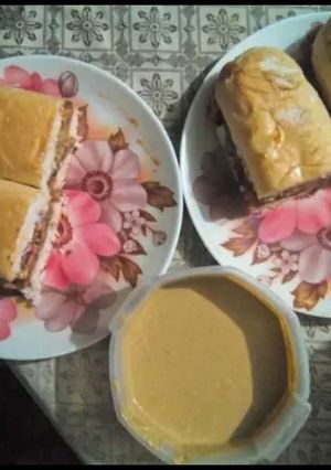 A picture of Anday wala burger.