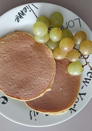 Une photo de Pancakes à la banane vegan