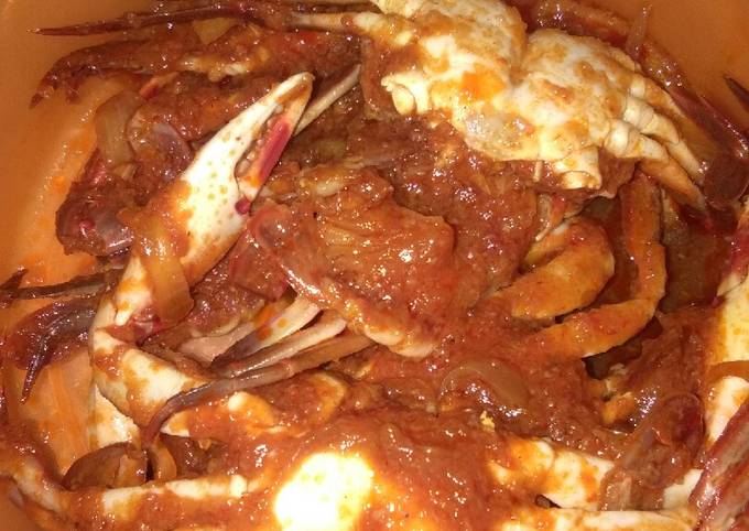 Kepiting saus asam manis pedas