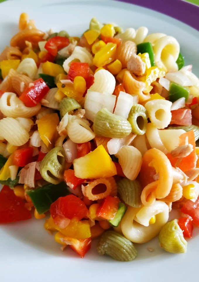 Una foto de Pasta fresca multicolor