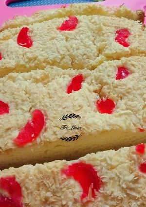 Foto resep 🍒Bolu susu buah Cherry 🍒