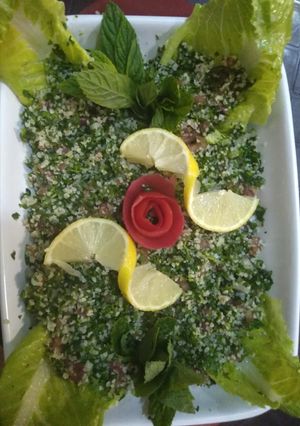 صورة لوصفة التبولة
