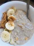 Avena y canela desayuno