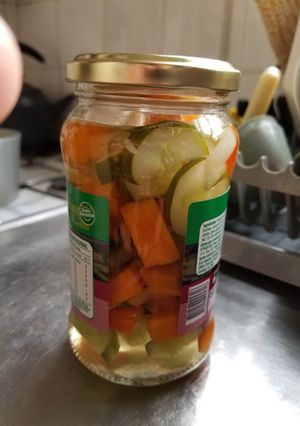 Una foto de Pickles dulces