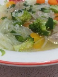 Foto resep Bihun kuah sayur ala Bunda Khadeeja Aisya