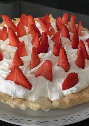 Foto principal de Hojaldre de fresas y queso