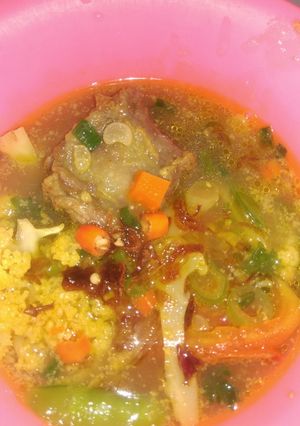 Foto resep Sop buntut mendadak seger