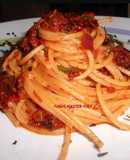 Spaghetti con Pomodori Secchi Sott'olio e 'Nduja