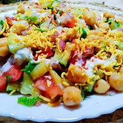 High Protein Chickpeas chaat A picture of High Protein Chickpeas chaat.