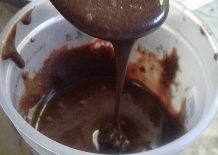 Salsa de Chocolate caliente