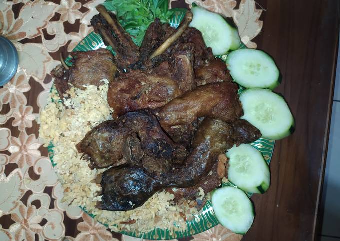 Bebek goreng anti amis