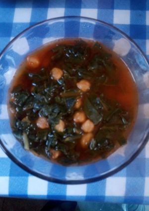Una foto de Acelgas sin carne pero con sabor a carne