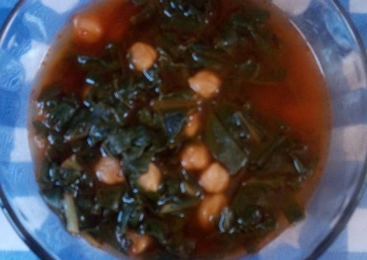 Acelgas sin carne pero con sabor a carne