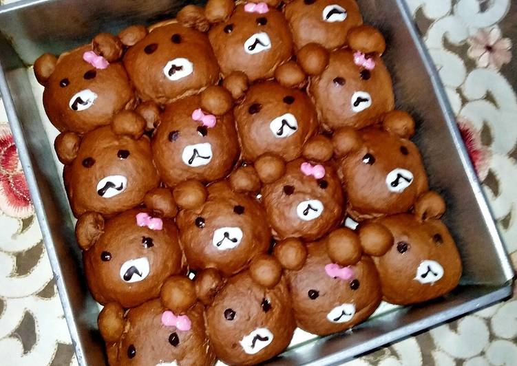 Resep Character Bread Moka Coklat, Lezat