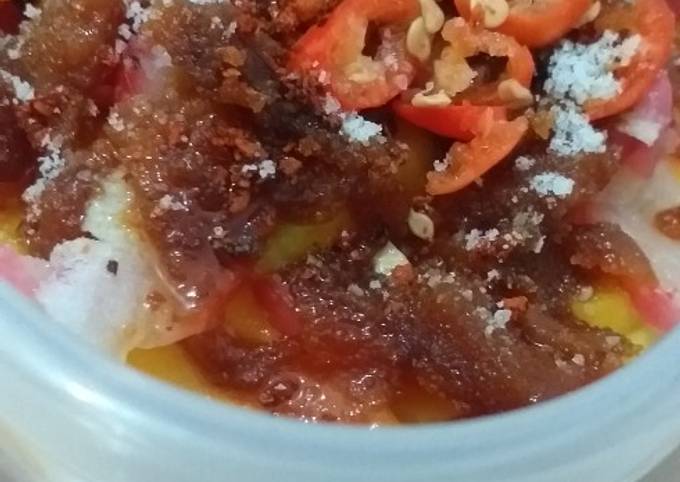 Resep Rujak Buah Rebahan, Menggugah Selera