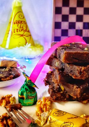 சாக்லேட் கோதுமை வால்நட் ப்ரௌனி (Chocolate kothumai walnut brownie recipe in tamil) செய்முறை முக்கிய புகைப்படம்