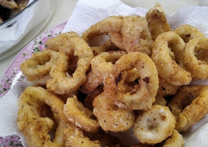 Cumi goreng tepung crispy tahan lama