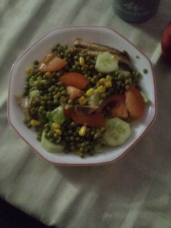 Una foto de Ensalada de guisantes