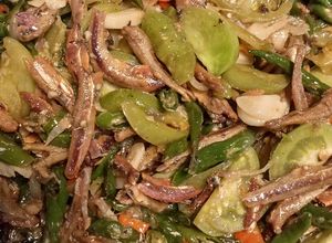 Foto resep Oseng Teri Tomat Ijo