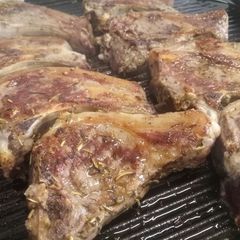 A picture of Spicy Herby lamb.