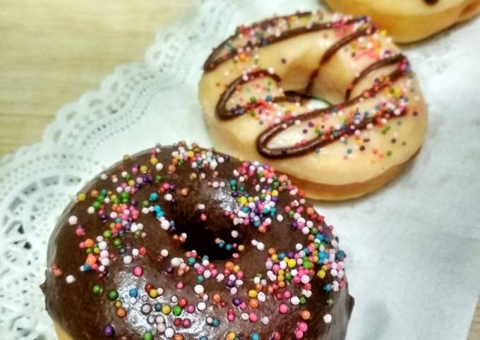 Cara Bikin Donat Legit Bertoping Glaze Anti Gagal