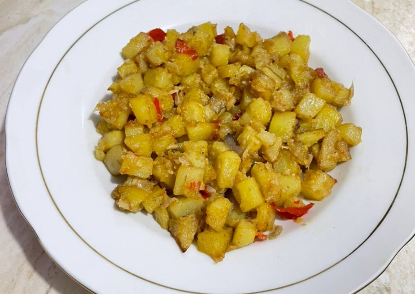 Sambal Goreng Kentang Sederhana Tanpa Santan