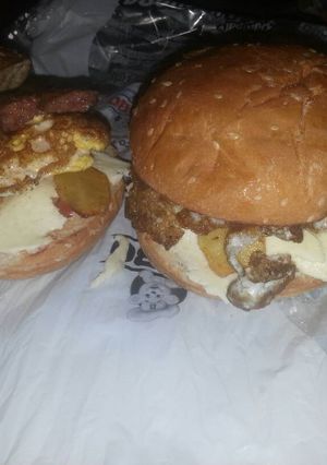 Una foto de Hamburguesas de chorizo