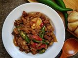 Tumis Daging Pedas