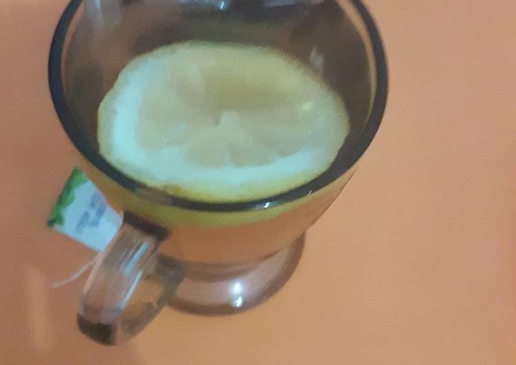 Lemon tea🤗Minuman hangat pereda fluu🤧