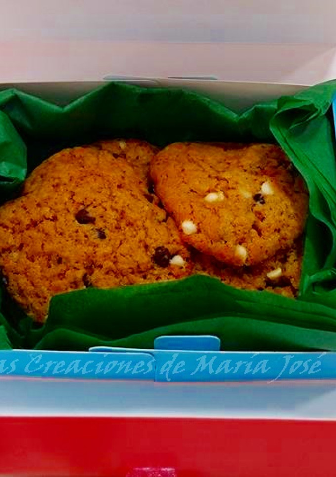 Una foto de Galletas cookies 2 chocolates