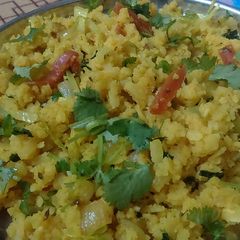 A picture of Veg Poha.