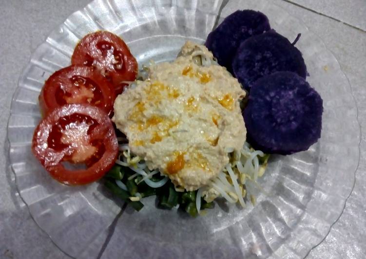 Pecel sayur ala dkah Pecel sayur ala dkah