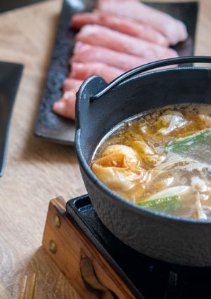 A picture of #215 Shacha Hot Pot.