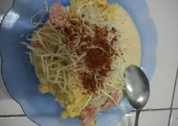 Indomie carbonara ala mama zaio