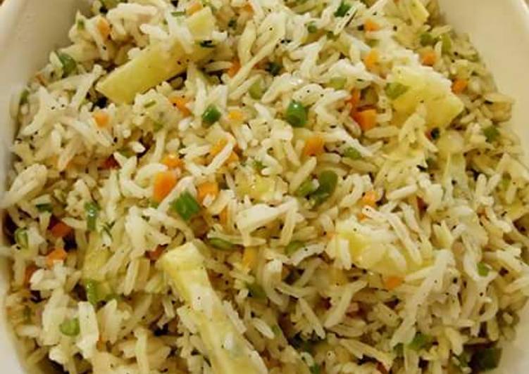 Vegetable Fried Rice#MyRiceDishContest