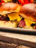Horseradish Crusted Wagyu Roast Sliders