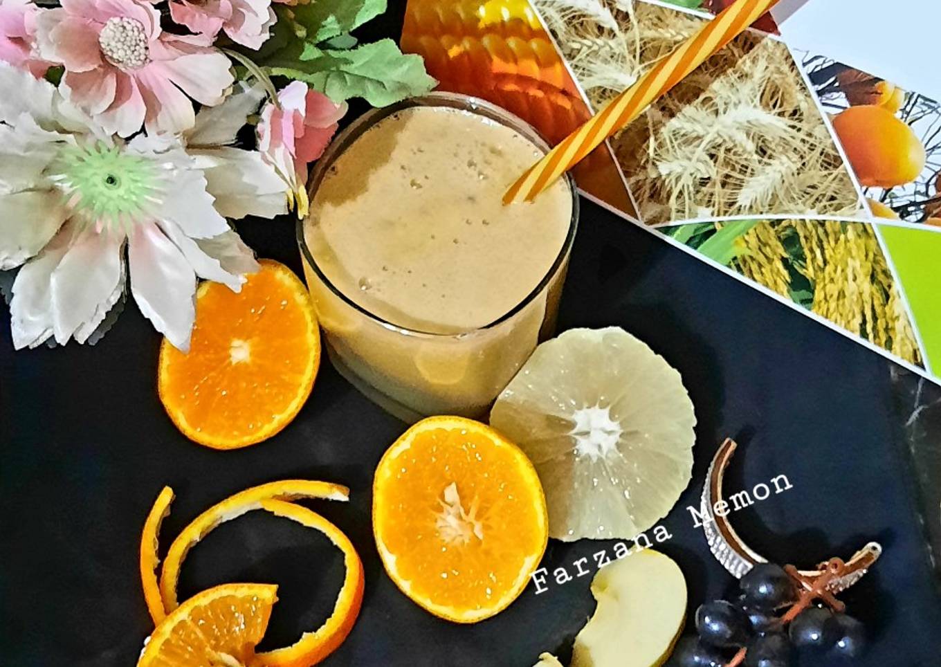 Mix fruit fresh juice