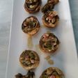 Champiñones Rellenos con Verduras y Bacon (110)