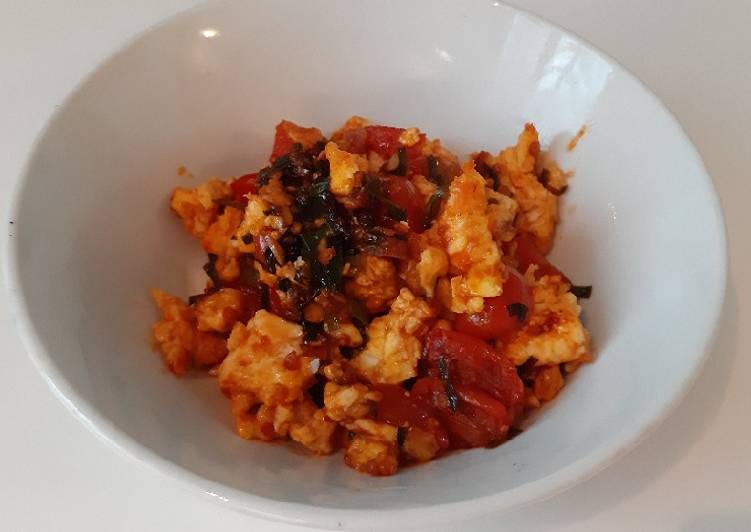 Bumbu Telor tomat ga pake ribet | Langkah Membuat Telor tomat ga pake ribet Yang Enak Banget